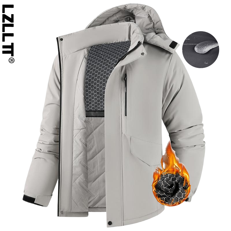 Outdoor Sport Waterproof Jacket - Chaqueta gruesa impermeable para hombre, chaqueta