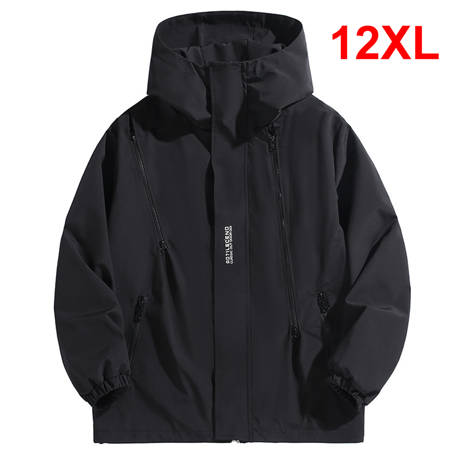 Outdoor Sport Waterproof Jacket - Cortavientos de talla grande 10XL 12XL,