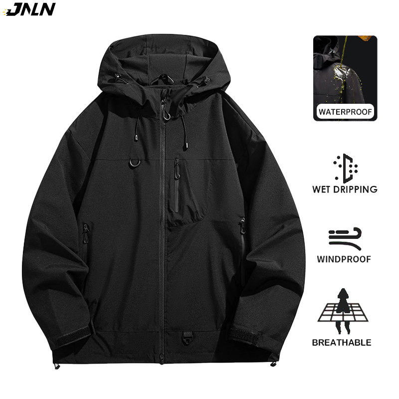 Outdoor Sport Waterproof Jacket - JNLN Unisex impermeable rompevientos deporte al
