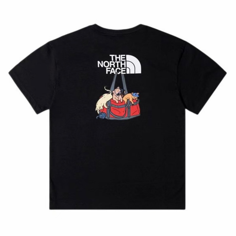 Outdoor Sport North Face - Camiseta Informal Holgada de Manga Corta