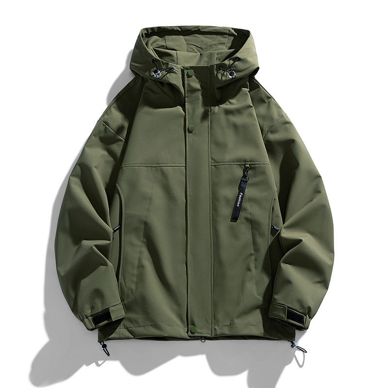 Chaqueta cortavientos negra pa - Outdoor Sport Waterproof Jacket reseña y precio