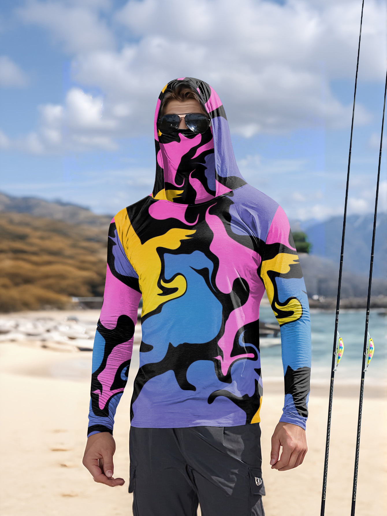 Camisa de Manga Larga para Hom - Outdoor Sports Leisure reseña y precio